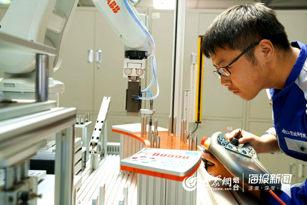 镜头下的校园:烟台工贸技师学院 梦想在这里启航